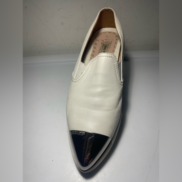 Miu miu / Miu Miu White snearker shoes color White sz 37 - Picture 9 of 15